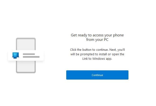 link to phone
